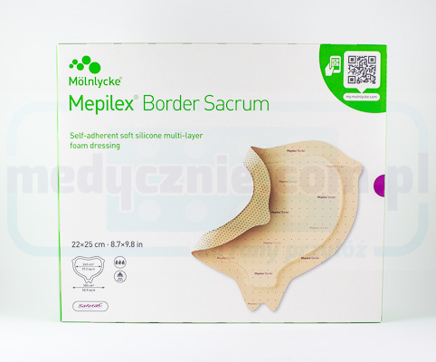 Mepilex Border Sacrum 22cm* 25cm 1szt